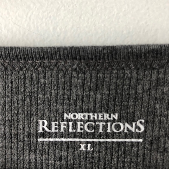Northern Reflection NWT charcoal thermal waffle XL - Picture 2 of 6
